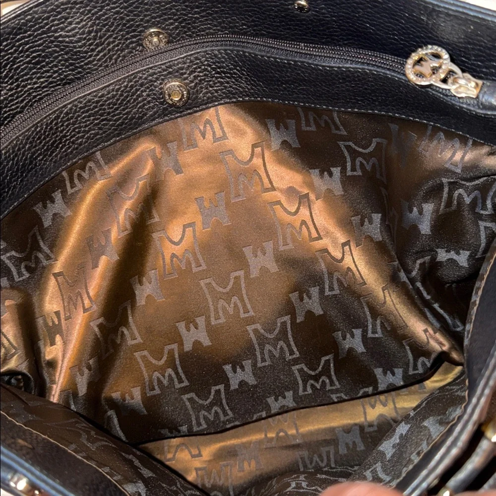 Metrocity Black Pebbled Leather Shopper Tote Bag
15 - Picture 6 of 8